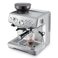 Sage espresso machine on a white background