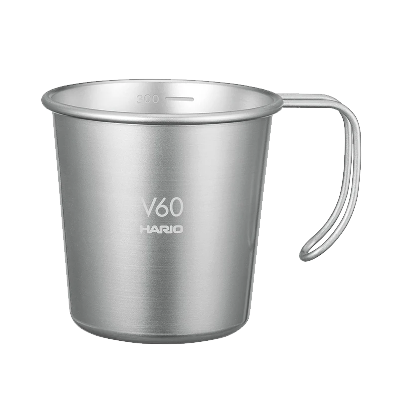 Taza apilable de metal Hario